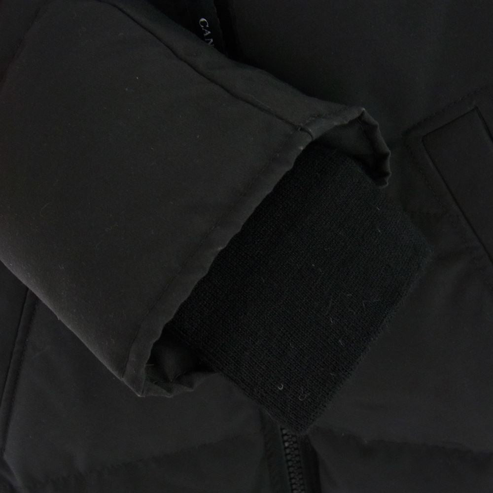 CANADA GOOSE カナダグース 3035LA サザビータグ MYSTIQUE PARKA FUSION FIT ミスティーク パーカ フュージョン フィット ロング ダウン コート ジャケット ブラック系 S【中古】