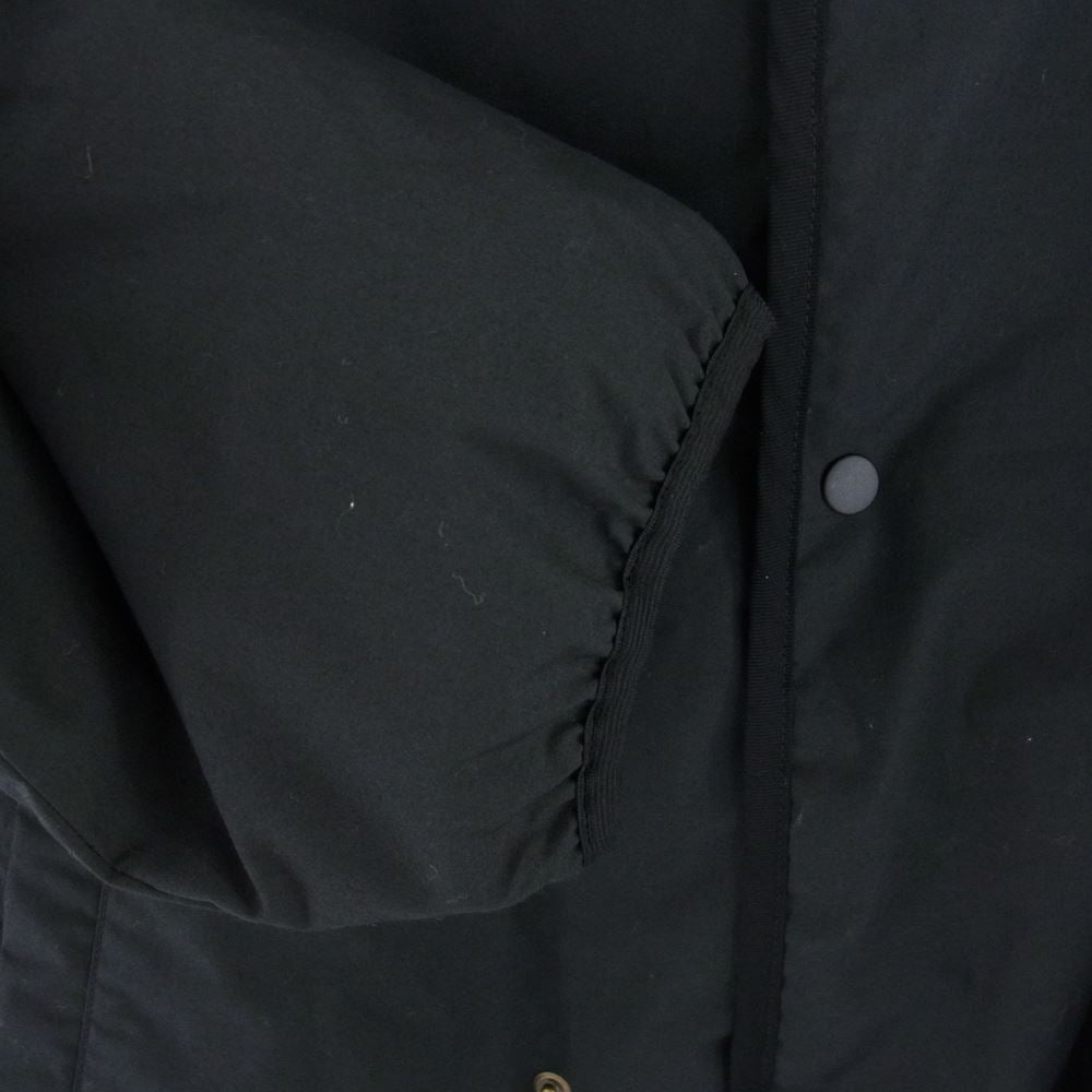 nanamica ナナミカ SUBF267 REVERSIBLE DOWN COAT ミリタリーライナー リバーシブル ダウンコート ブラック系 M【中古】