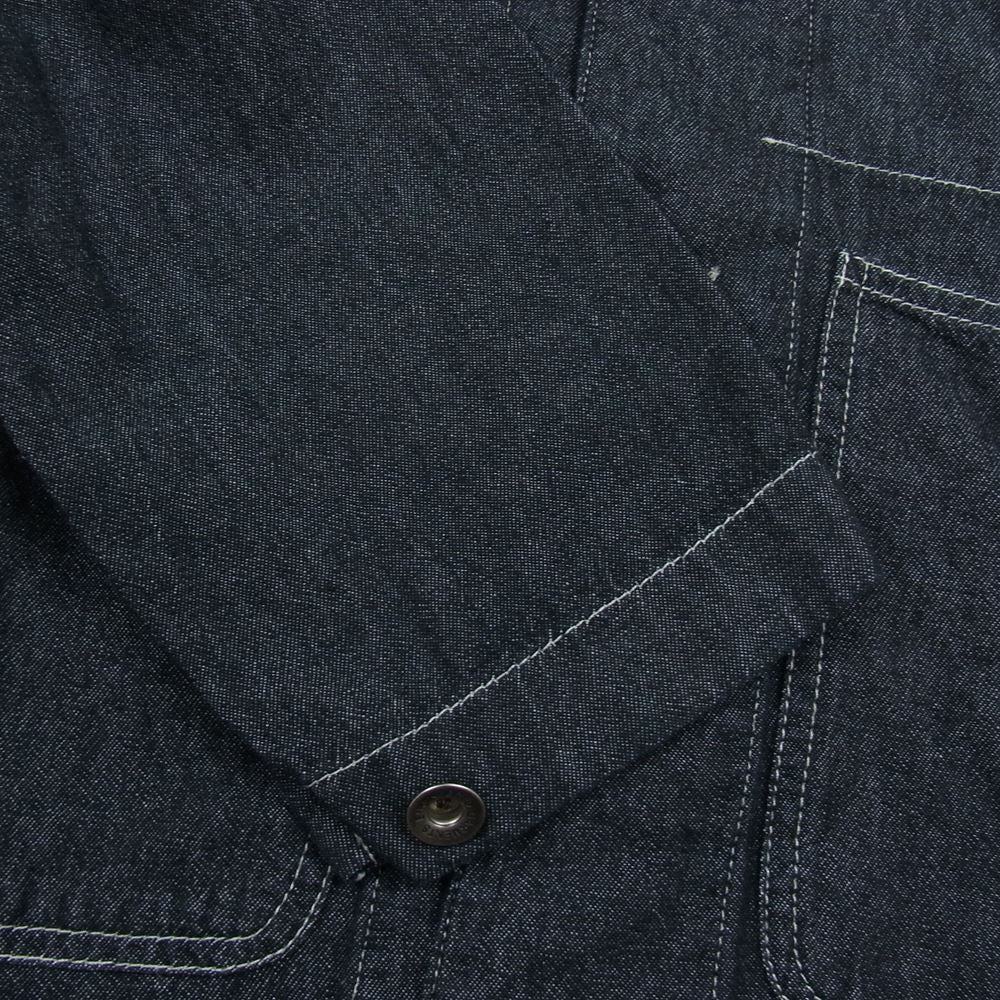 Engineered Garments エンジニアードガーメンツ WORKADAY ワーカデイ カバーオール デニムシャツ ブラック系 S【中古】