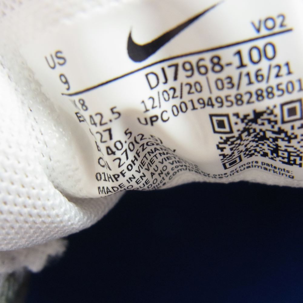 NIKE ナイキ DJ7968-100 Air Force 1 Low GORE-TEX Summer Shower White AF1 エアフォース1 ロー ゴアテックス サマー シャワー ホワイト スニーカー ホワイト系 27cm【中古】
