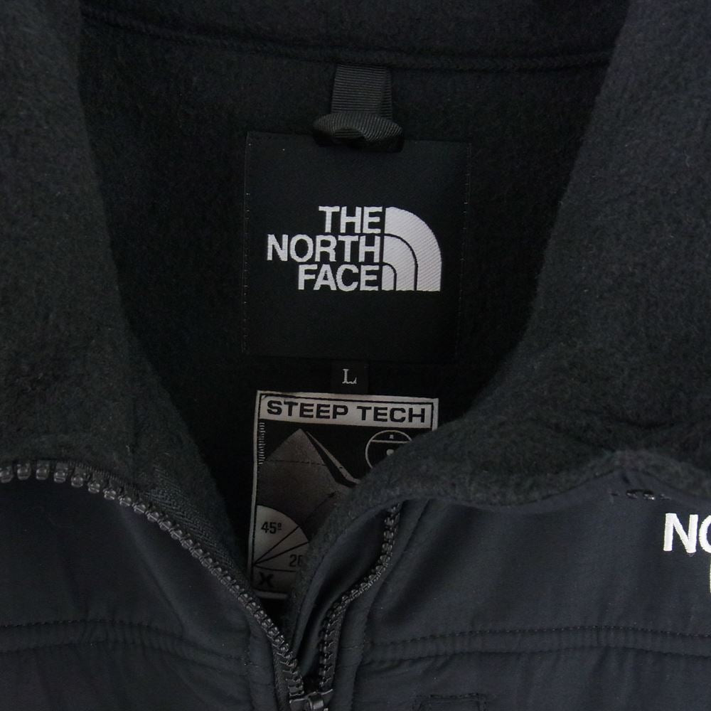 THE NORTH FACE ノースフェイス NA62001 STEEP TECH Zip Freece スティープテック フリースジャケット ブラック系 L【美品】【中古】