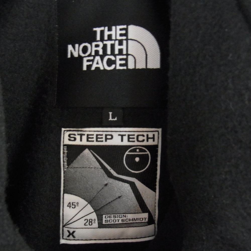 THE NORTH FACE ノースフェイス NA62001 STEEP TECH Zip Freece スティープテック フリースジャケット ブラック系 L【美品】【中古】
