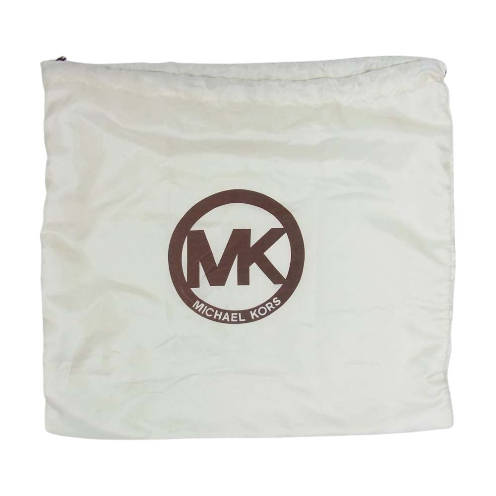 Michael Kors マイケルコース Selma Large Saffiano Sky Blue レザー ショルダー バッグ ライトブルー系【中古】
