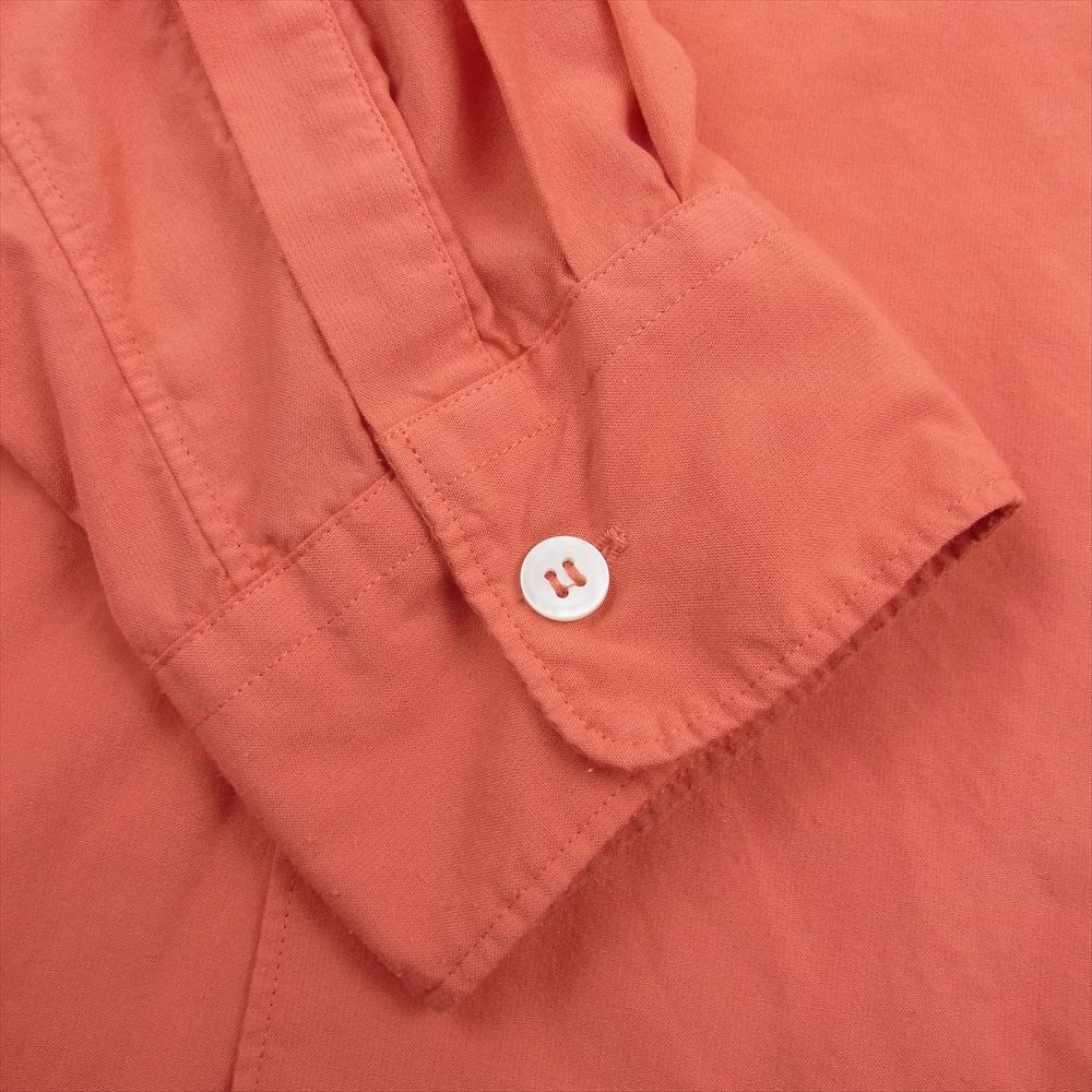 COMME des GARCONS HOMME PLUS コムデギャルソンオムプリュス 22SS PI-B029 ポリ製品加工 長袖 シャツ オレンジ系 L【中古】