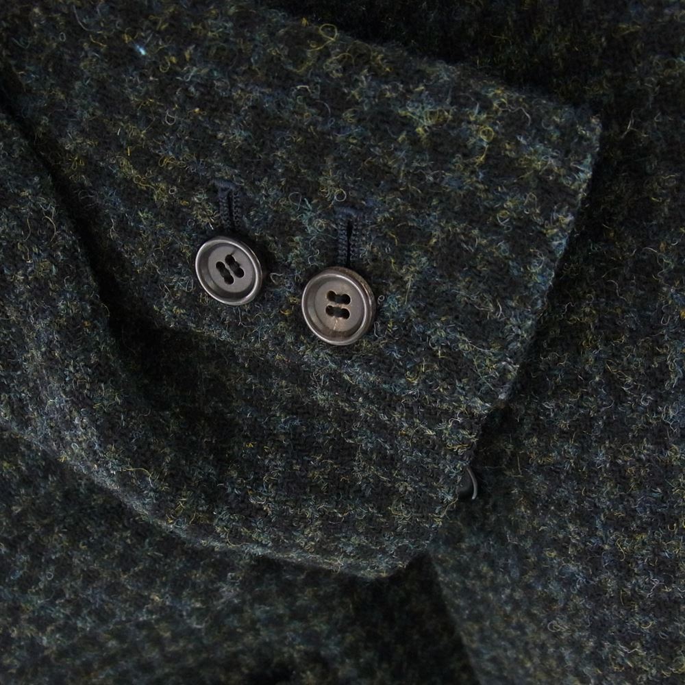 MR.OLIVE ミスターオリーブ M-5340ST HARRIS TWEED ハリスツイード ウール テーラード ジャケット グリーン系 S【中古】