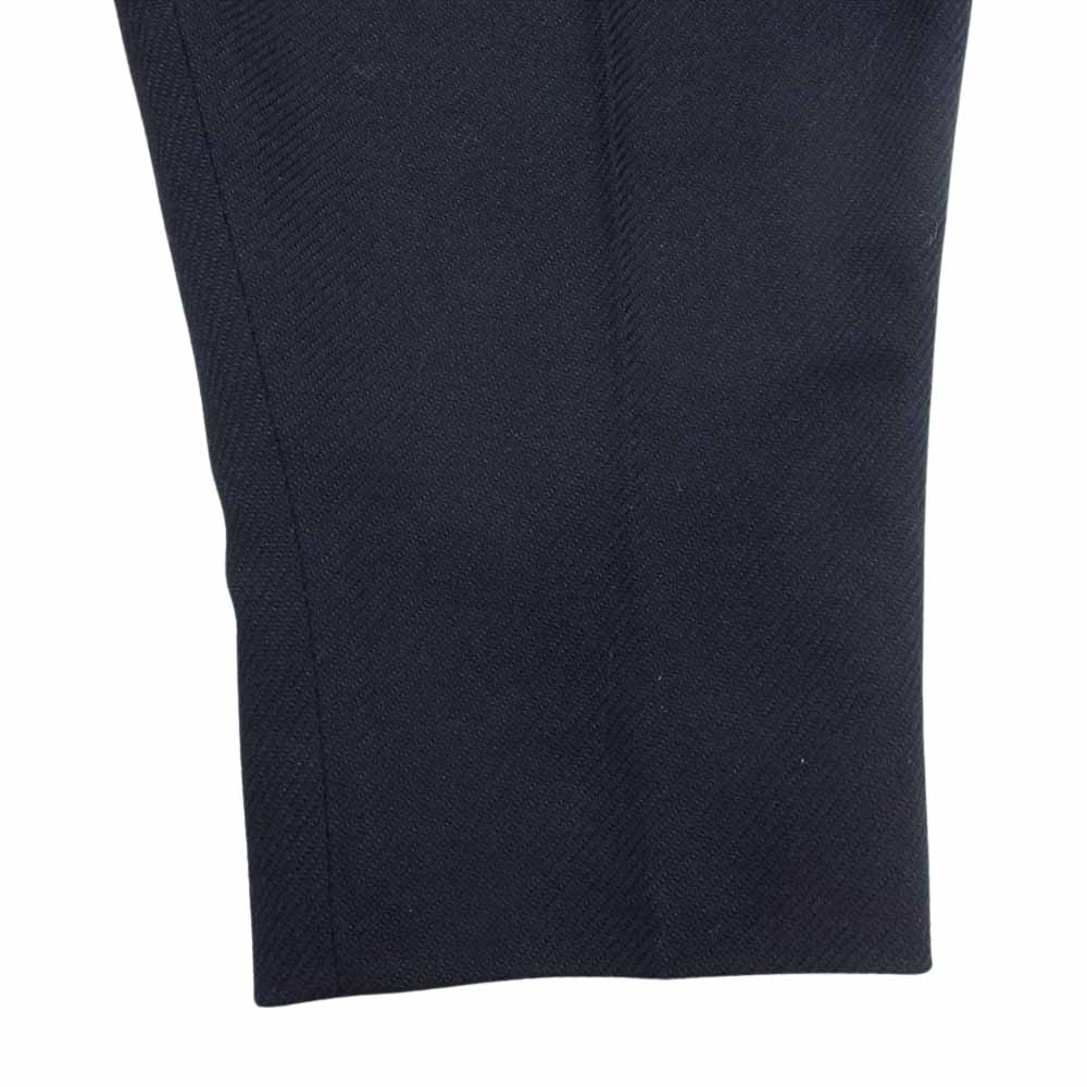 THE RERACS ザリラクス 22AW 22FW-REPT-150-J 2タック シンチバック ウール テーパードパンツ ブラック系 46【美品】【中古】