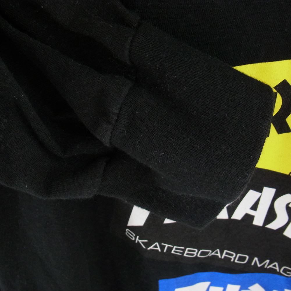 Supreme シュプリーム 21AW MULTI LOGO L/S TEE マルチ ロゴ 長袖 Tシャツ ブラック系 M【中古】