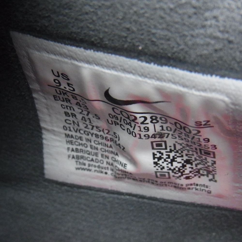 NIKE ナイキ CQ2289-002 × UNDEFEATED AIR MAX 90 アンディフィーテッド エア マックス スニーカー グレー系 27.5cm【中古】