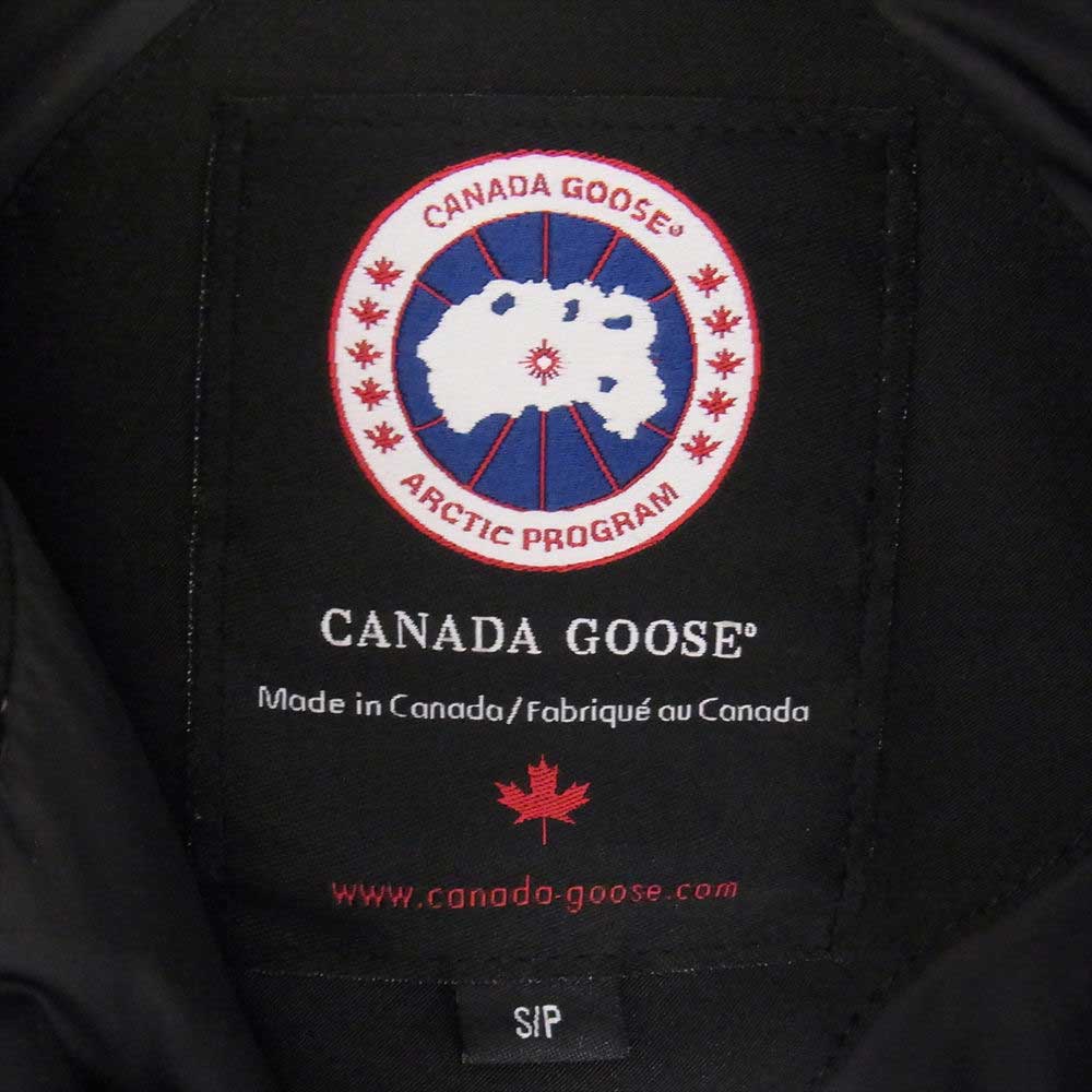 CANADA GOOSE カナダグース 2301JM R グリフィンインターナショナル RUSSELL PARKA ラッセルパーカ ダウンジャケット ブラック系 S【中古】