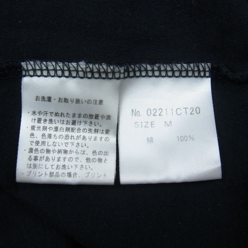 HYSTERIC GLAMOUR ヒステリックグラマー 02211CT20 SOUND VISION プリント 半袖 Tシャツ ブラック系 M【中古】
