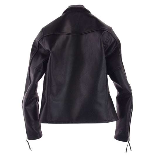 KADOYA カドヤ HISTORY SAPPORO別注 TWR-H5 ハードステア レザー ダブルライダースジャケット ブラック系 M【中古】