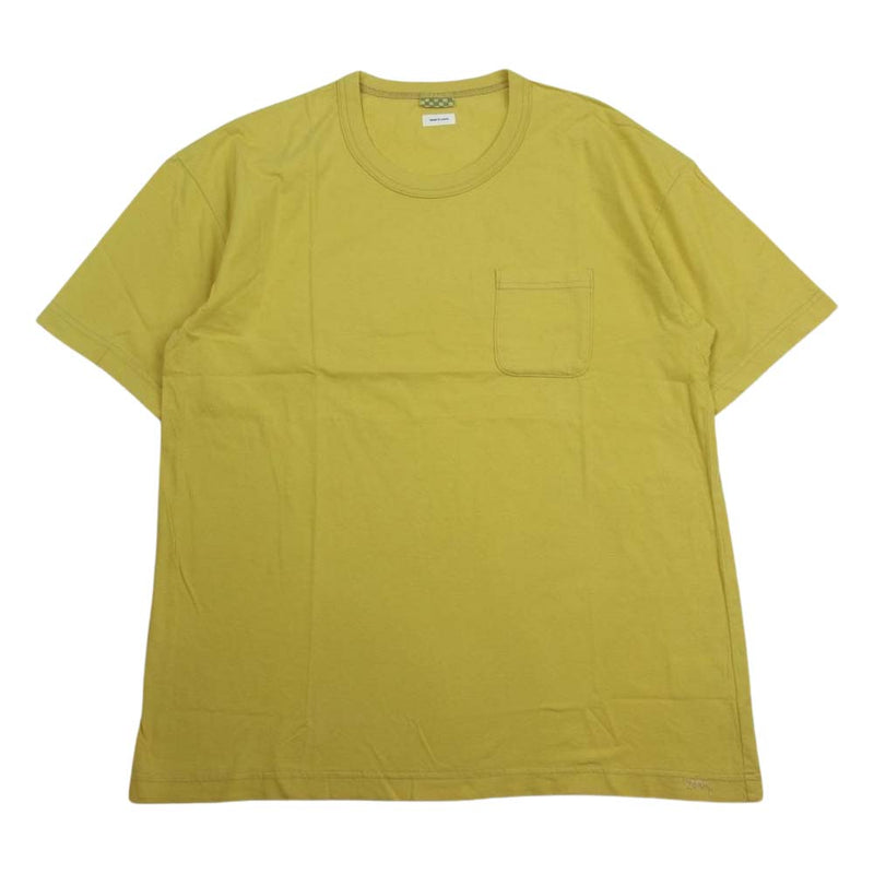visvim ビズビム SUBLIG JUMBO 3-PACK Tシャツ 黄 2