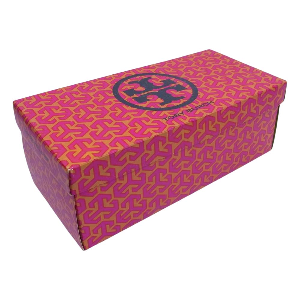 Tory Burch トリーバーチ 7992103001 ガンチーニ パテント レヴァ バレット パンプス ブラック系 8.5【中古】