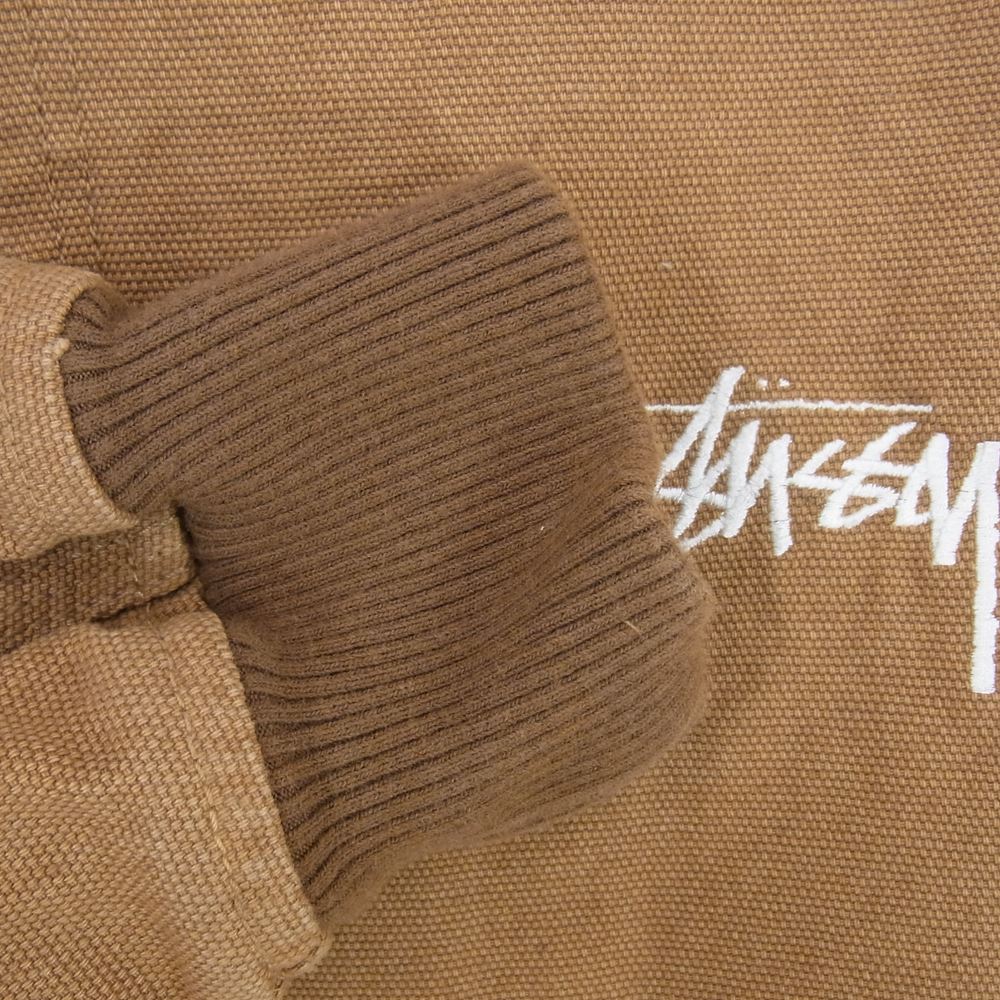 STUSSY ステューシー ダック ブルゾン ジャケット ブラウン系 L【中古】