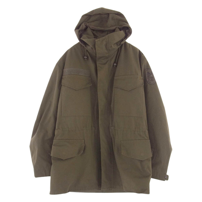 ミリタリー MILITARY ミリタリー オーストリア軍 GORE-TEX ゴアテックス アルパイン フィールドパーカー フィールドジャケット  カーキ系【中古】