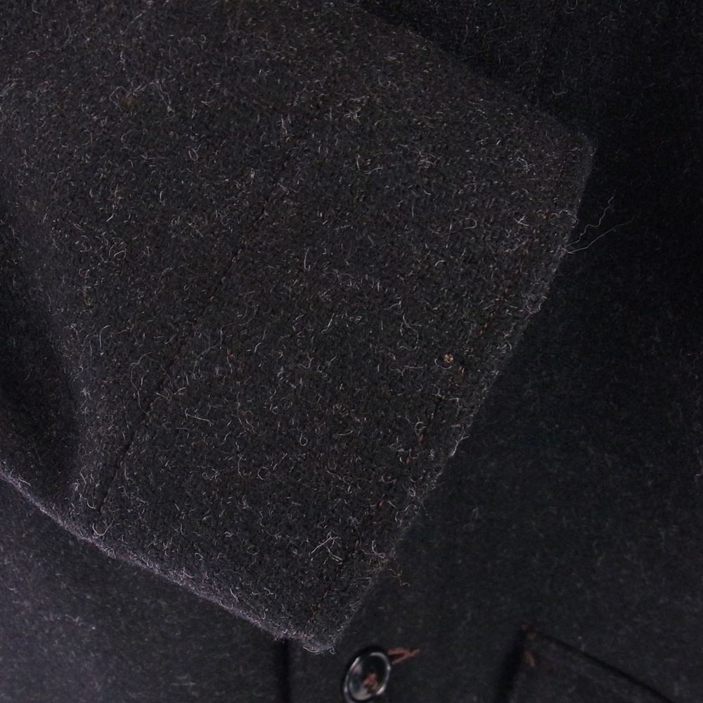 Buzz Rickson's バズリクソンズ BR13877 SUBMARINE CLOTHING WINTER WOOLIN U.S.NAVY UNIFORM サブマリン ウールコート ブラック系 40【中古】