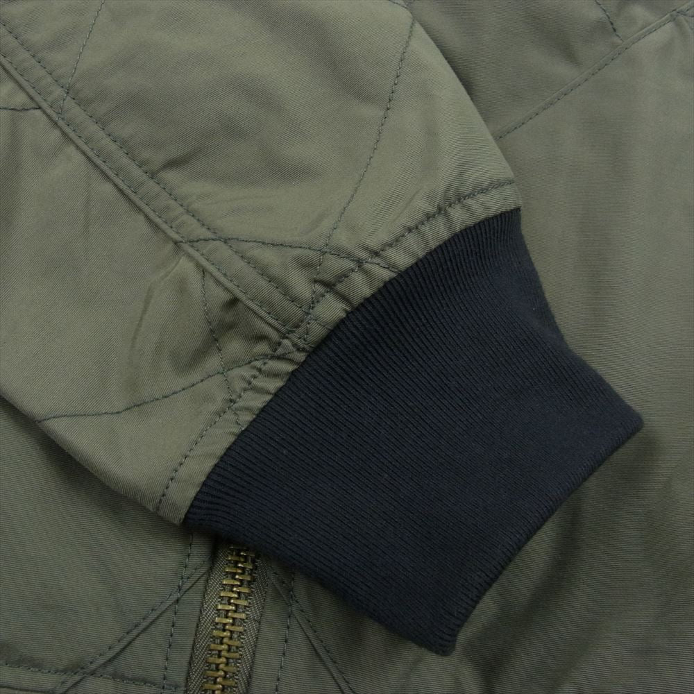 Eddie Bauer エディー・バウアー 100YEARS 100周年 スカイキルト ジャケット ジップアップ ブルゾン カーキ系 L【中古】