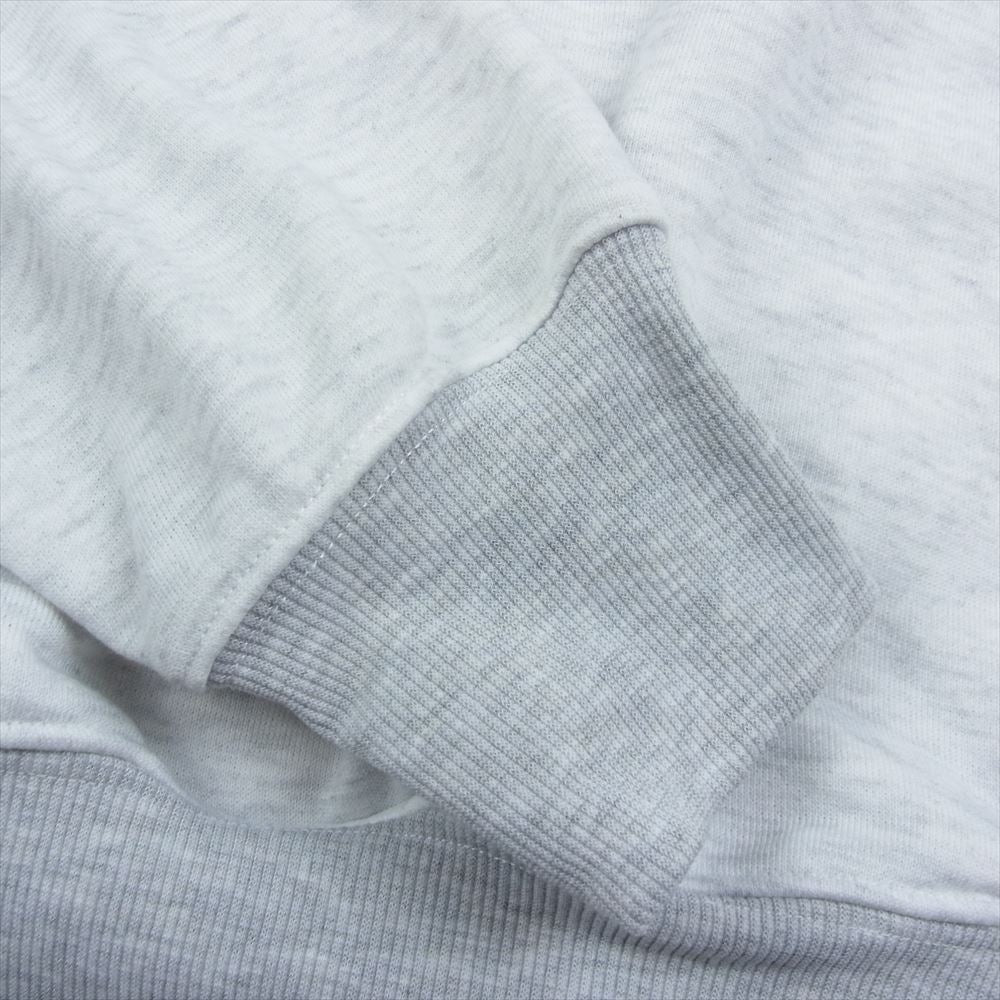 ダイワピア39 BE-51023 TECH SWEAT HALF ZIP HOOD 長袖 スウェット プルオーバー パーカー グレー系 L【中古】