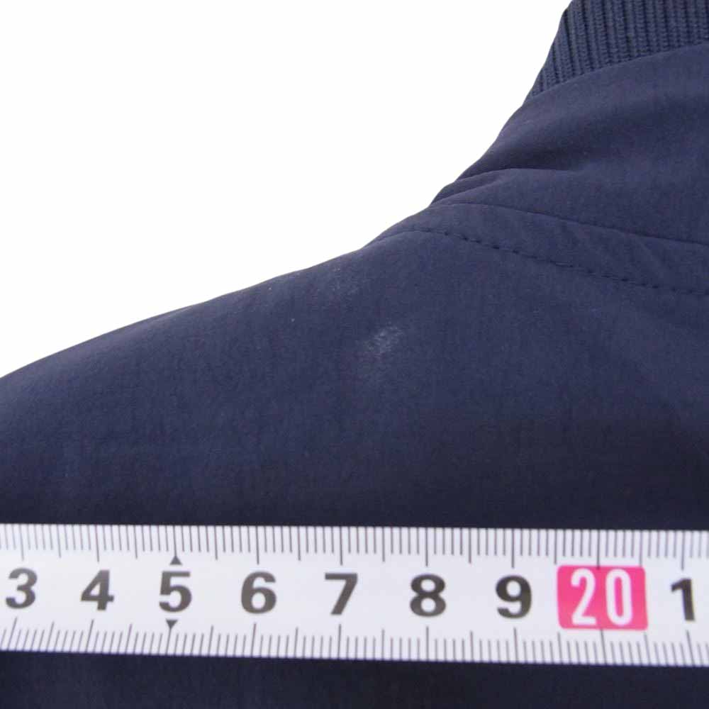 1piu1uguale3 ウノピュウノウグァーレトレ RELAX 止水ジップ ストレッチナイロン ブルゾン ジャケット ネイビー系 XL【中古】