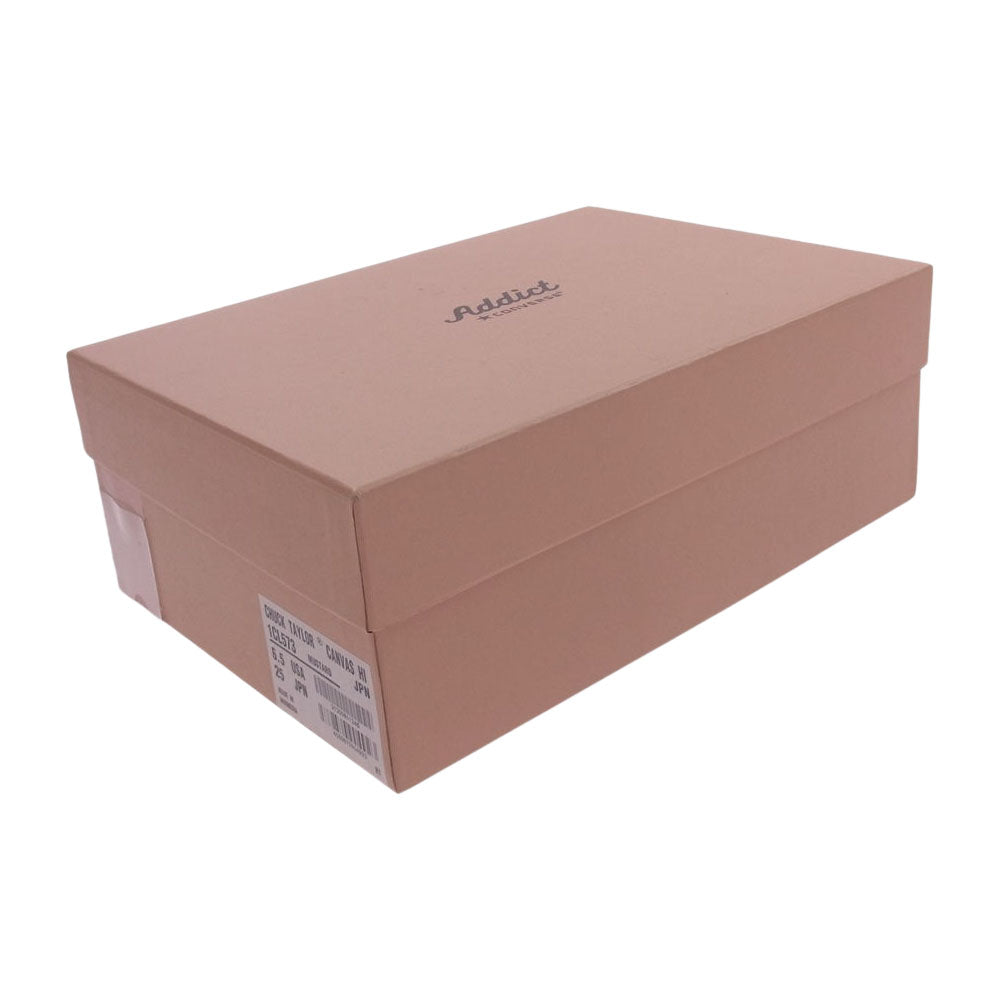 CONVERSE コンバース 1CL573 CHUCK TAYLOR CANVAS HI チャックテイラー キャンバス ハイ Vibram ビブラムソール マスタード スニーカー イエロー系 25cm【美品】【中古】