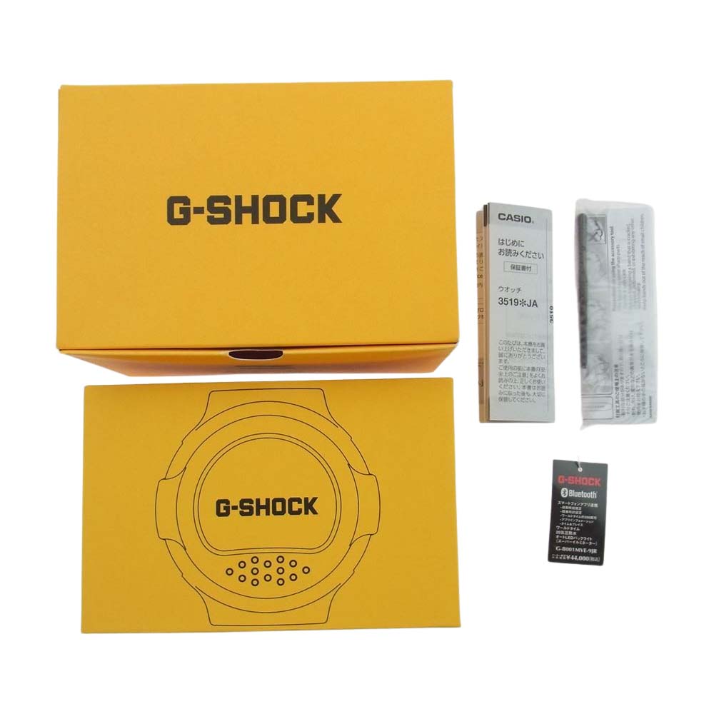 G-SHOCK ジーショック G-B001MVE-9JR Jason イエロー ジェイソン デジタル クォーツ 腕時計 ウォッチ イエロー系【中古】