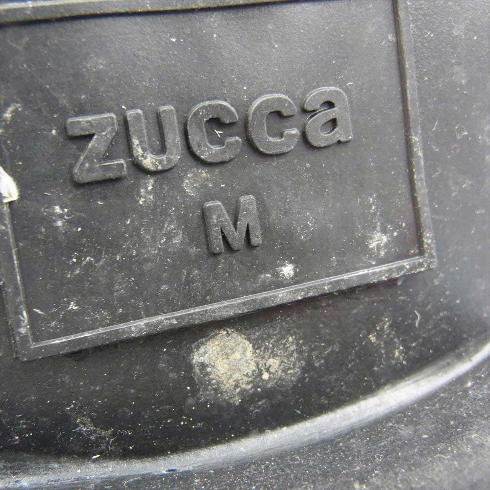 ZUCCa ズッカ ウイングチップ レインシューズ サイドゴアブーツ ブラック系 M【中古】