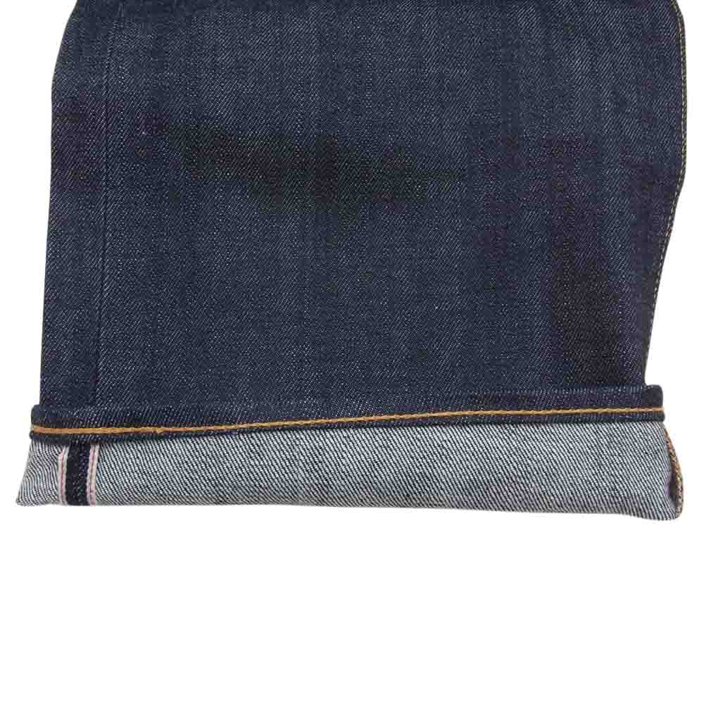 EVISU エヴィス 2001 No2 大黒 ビッグカモメ ペイント デニム パンツ 白 インディゴブルー系 34×32【美品】【中古】