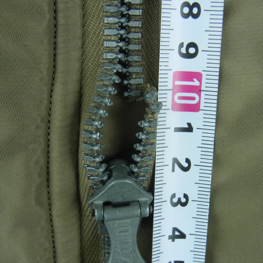 Buzz Rickson's バズリクソンズ M13509 M13510 M品番 初期 B-15C MOD フライト ジャケット ナイロン カーキ系 36【中古】
