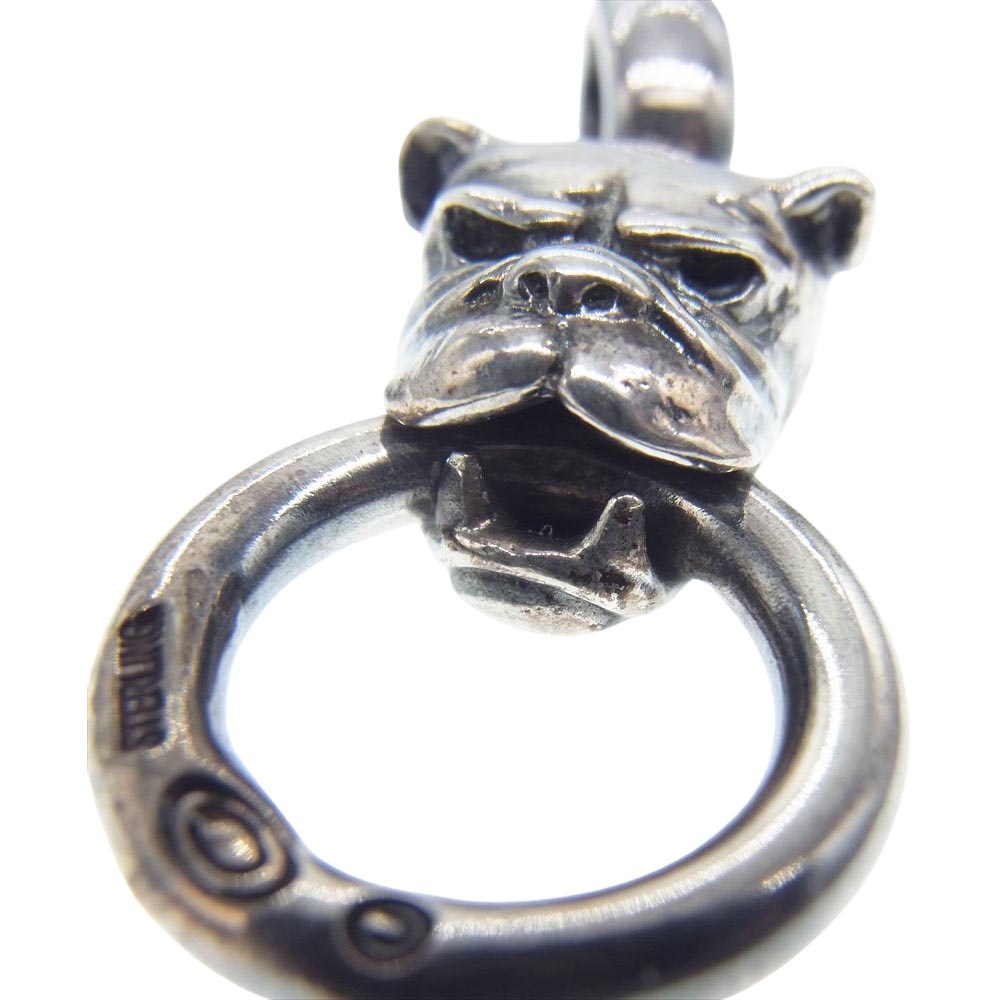 GABOR ガボール Half Bulldog Pendant ハーフ ブルドッグ ペンダント シルバー系【中古】