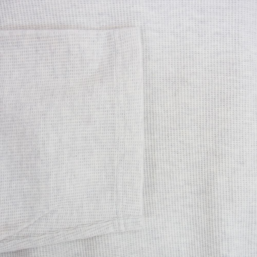 ブラームスルーツストック Rough&Smooth Thermal Baseball Tee ラフ アンド スムース サーマル ベースボール Tシャツ グレー系 4【中古】