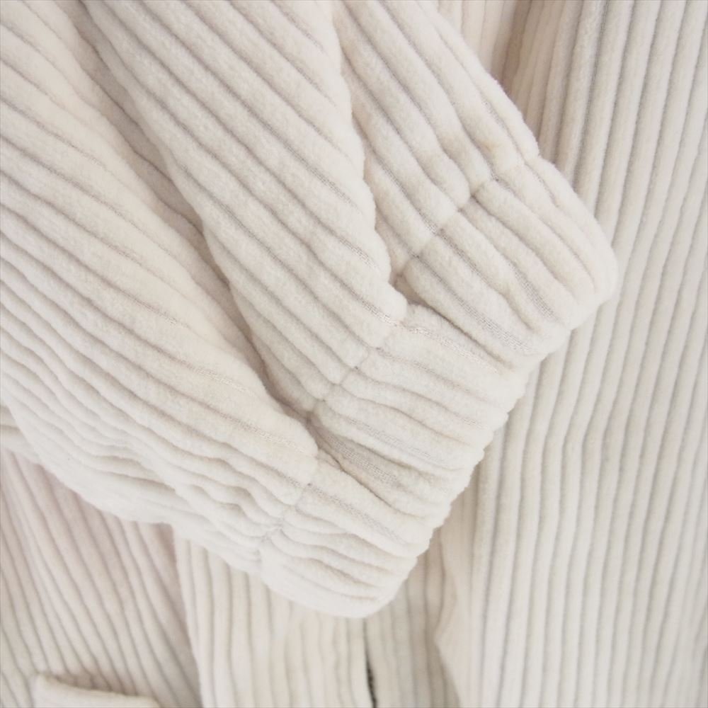 FTC エフティーシー CORDUROY HARRINGTON JACKET コーデュロイ ハリントン ジャケット オフホワイト系 L【中古】