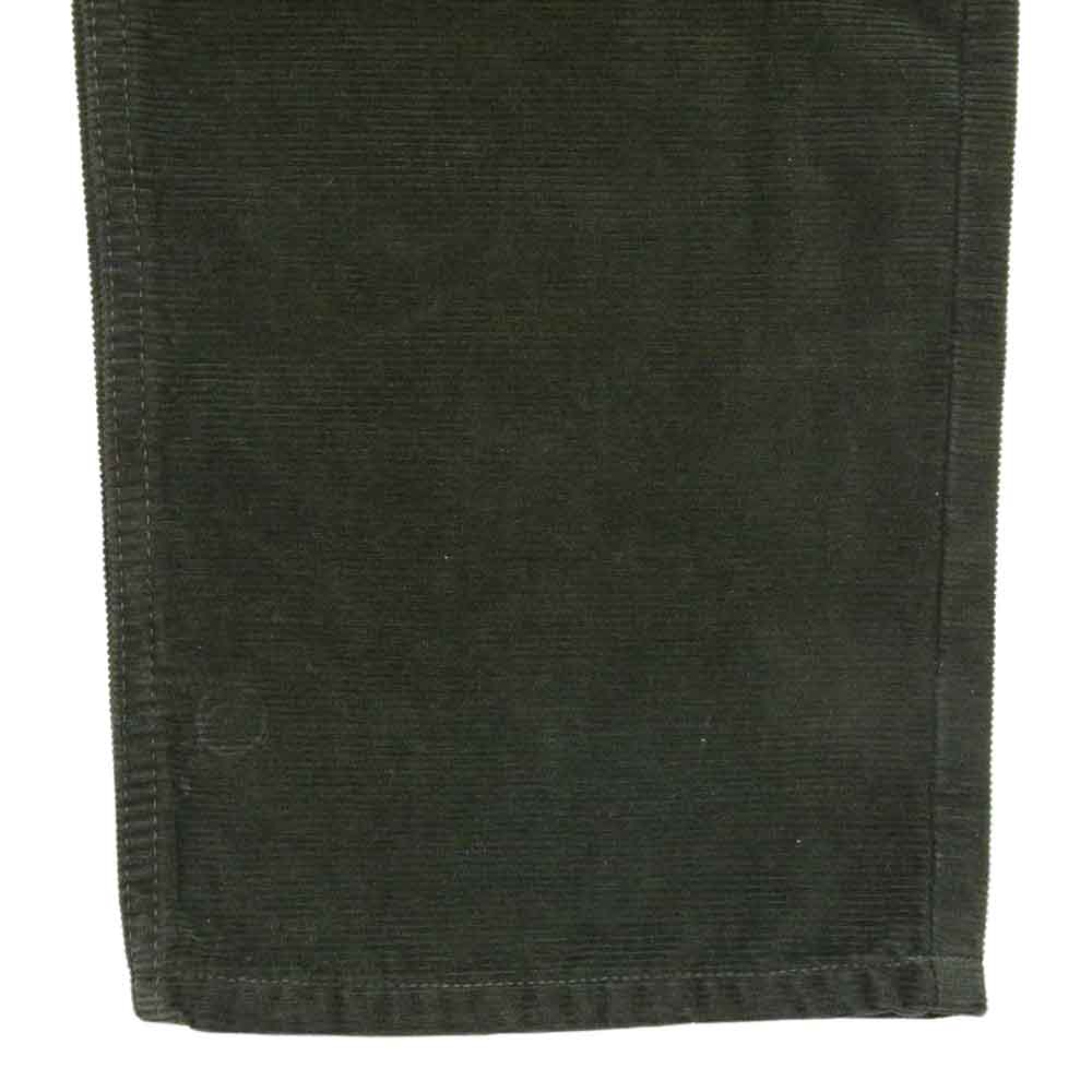 ティーアールフォーサスペンション コーデュロイ パンツ モス グリーン系 S【中古】