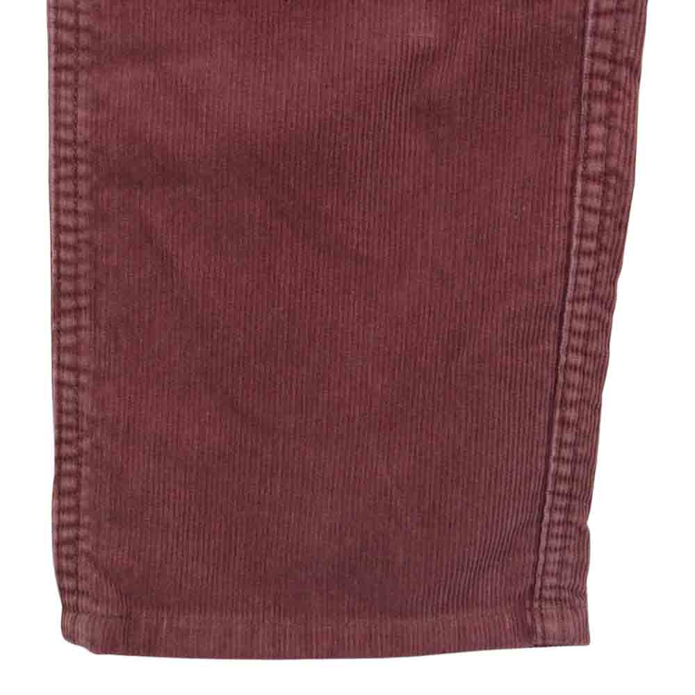 VISVIM ビズビム 11AW 112205008012 FLUXUS 03 CORDUROY BURGUNDY コーデュロイ パンツ バーガンディ エンジ系 1【中古】