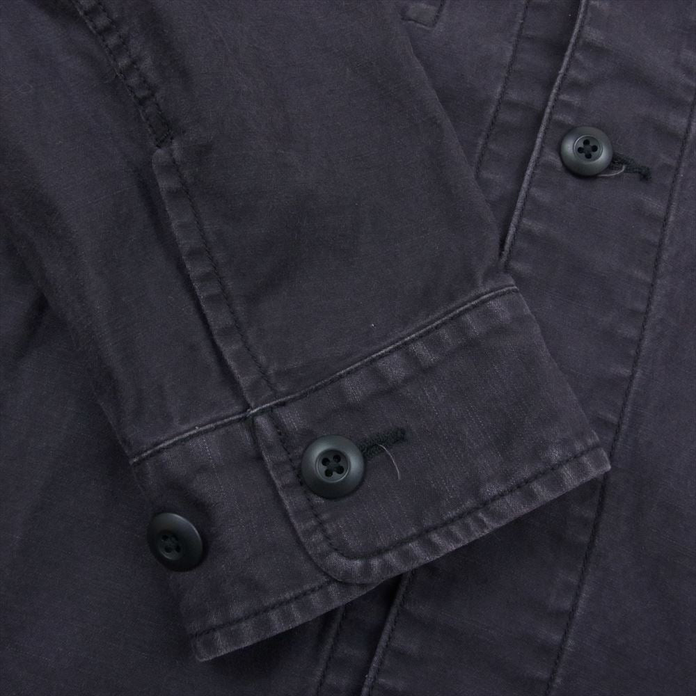 プラージュ 2022年モデル 22-050-922-1030 ARMY SH JK アーミー ミリタリー シャツ ジャケット ブラック系 36【中古】