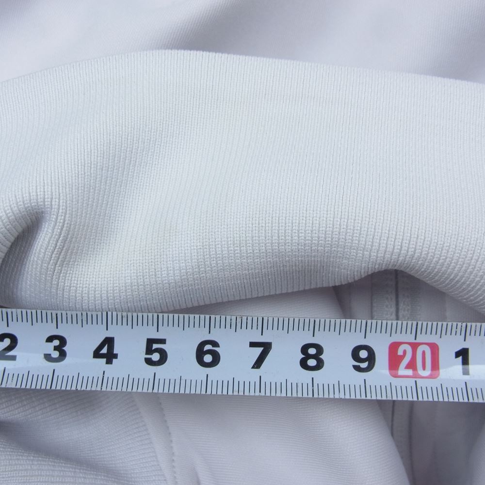 ハイドロゲン サイドライン スカルロゴパッチ トラックジャケット ジャージ ホワイト系 L【中古】