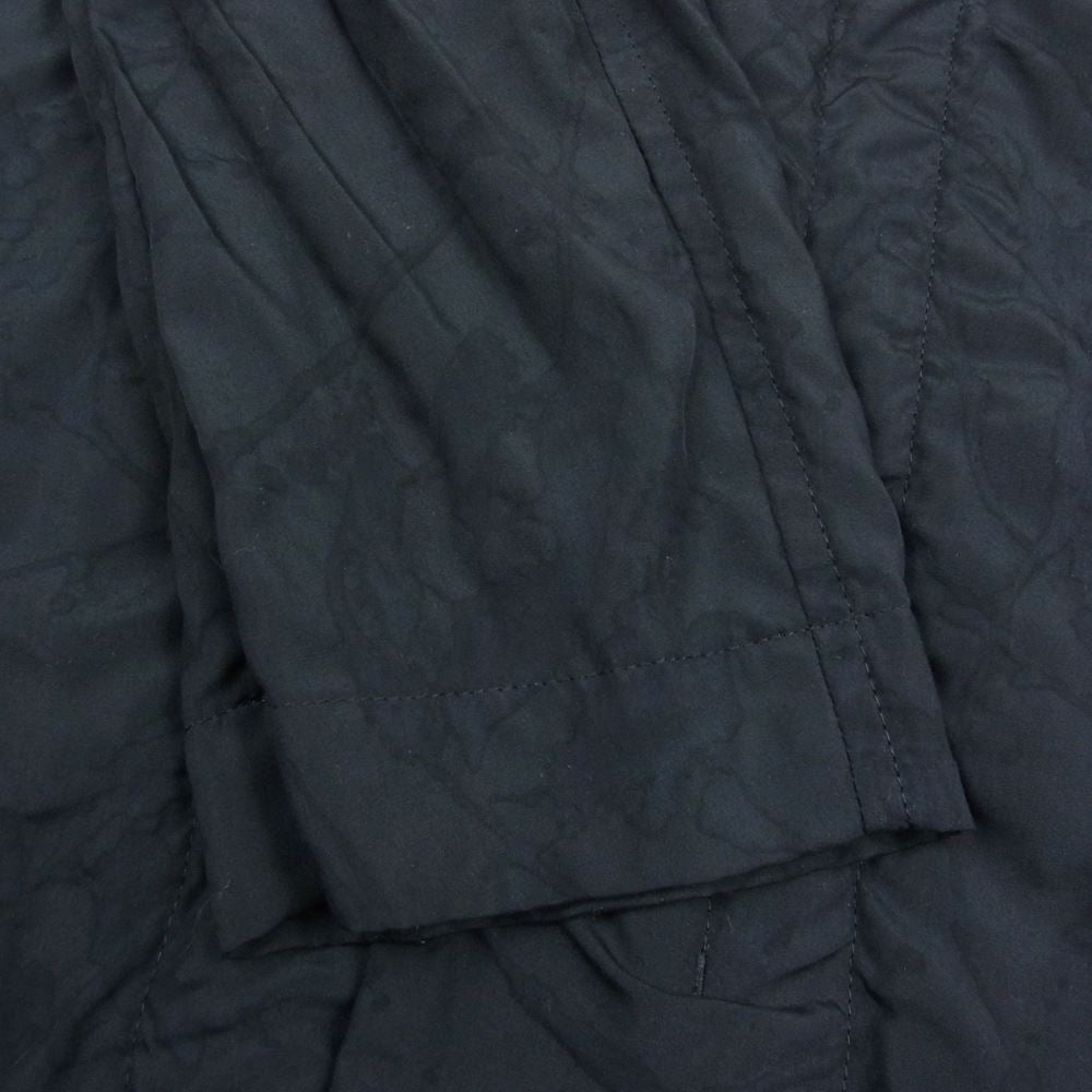 ISSEY MIYAKE イッセイミヤケ ME71FA246 MEN メン 製品加工 襟変形 長袖 ロング ドレスシャツ ブラック系 2【中古】