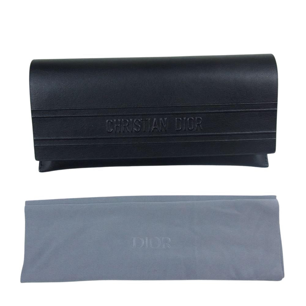 Christian Dior クリスチャンディオール 30Montaigne 30モンテーニュ CDアイコン サングラス アイウェア ブラック系 57□20 140【中古】