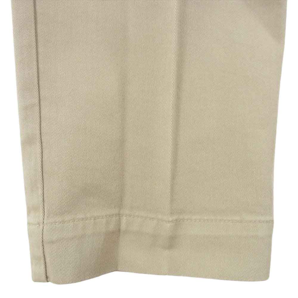 アントレアミ コットン スラックス パンツ ベージュ系 32【中古】