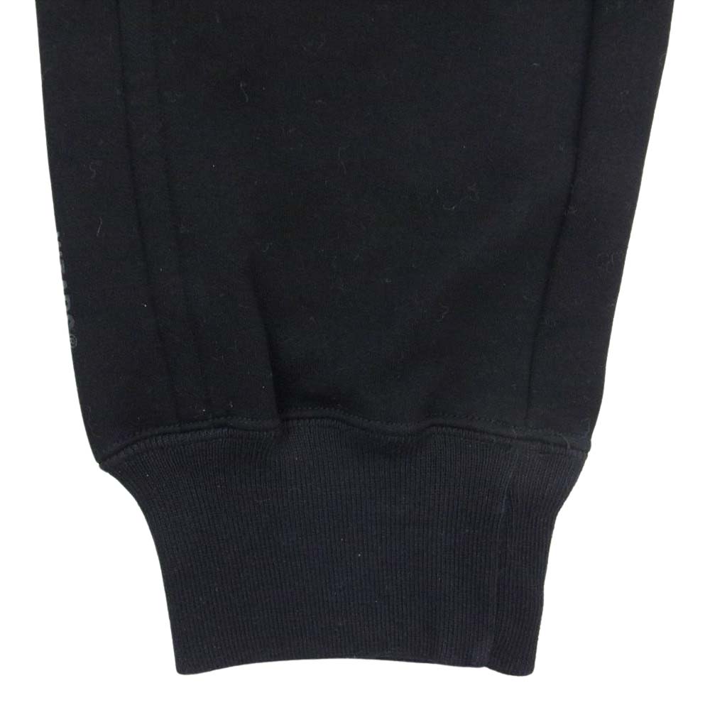 WTAPS ダブルタップス 18AW 182ATDT-CSM17 DEALER TROUSERS ロゴ スウェット パンツ ブラック系 01【中古】