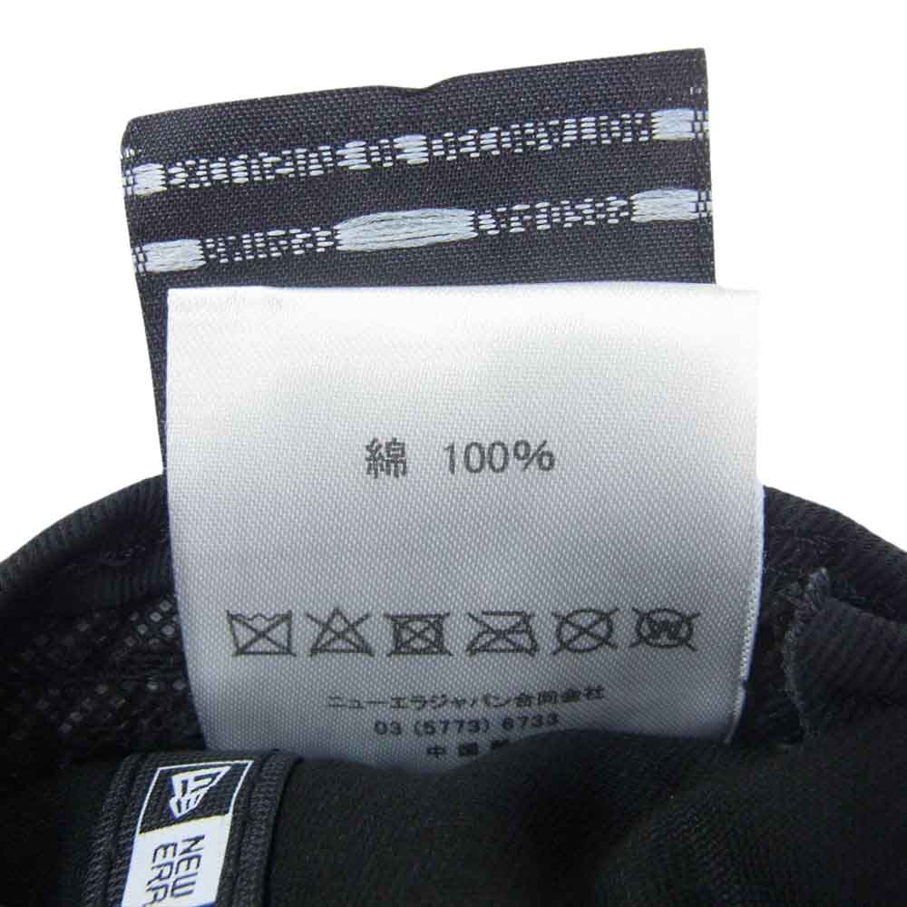 FRAGMENT DESIGN フラグメントデザイン FRAGMENT 立体刺繍 PARK GINZA NEW ERA パーク銀座 ニューエラ キャップ ブラック系【中古】