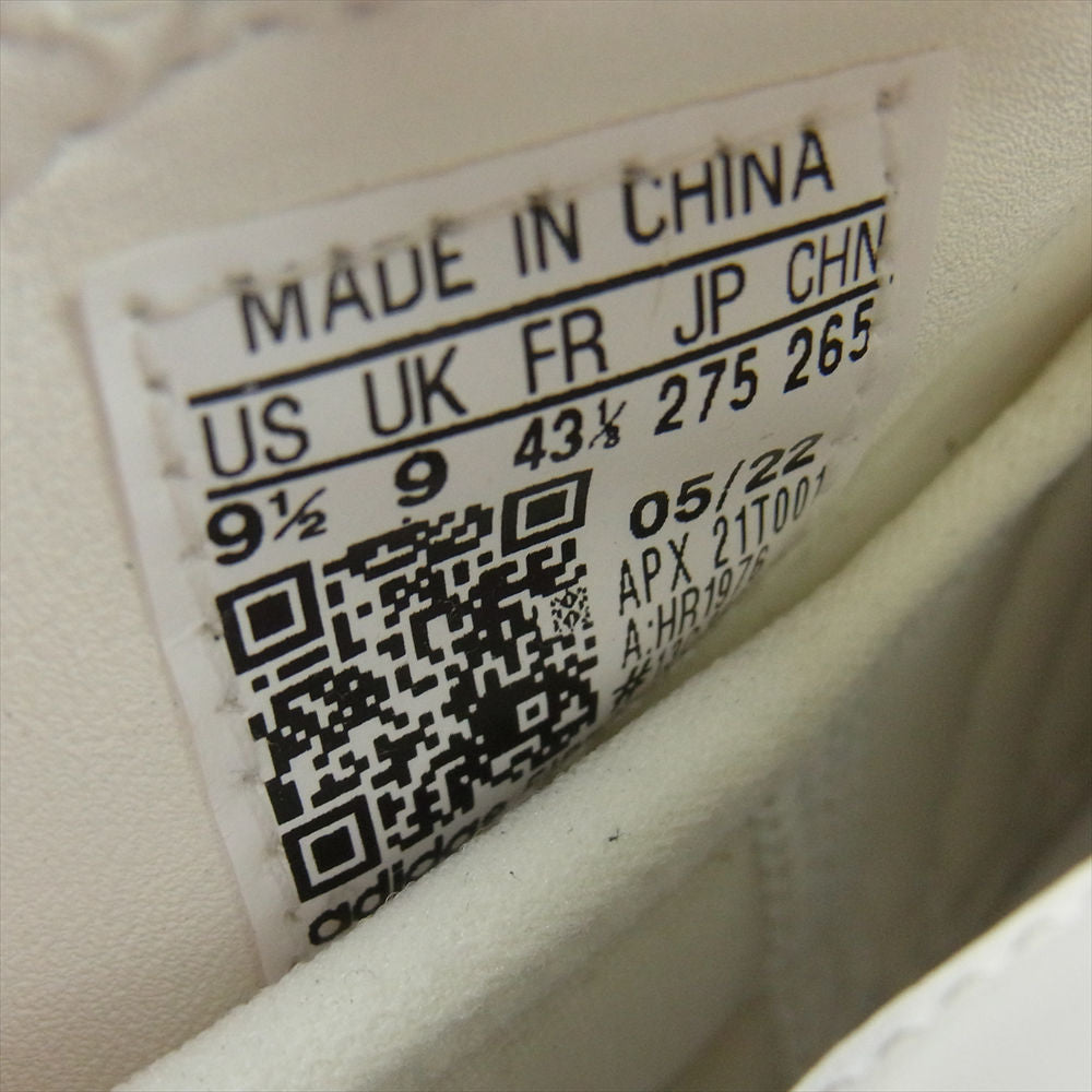 Y-3 Yohji Yamamoto ワイスリー ヨウジヤマモト HR1976 HOKORI 3 ホコリ ローカット スニーカー ホワイト系 オレンジ系 27.5cm【中古】