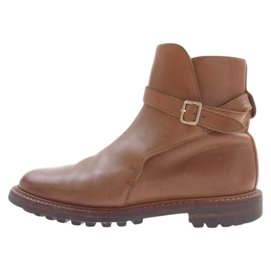 Tricker's トリッカーズ M4812 ジョッパー モンクストラップ ベルト ブーツ ブラウン系 9.5【中古】