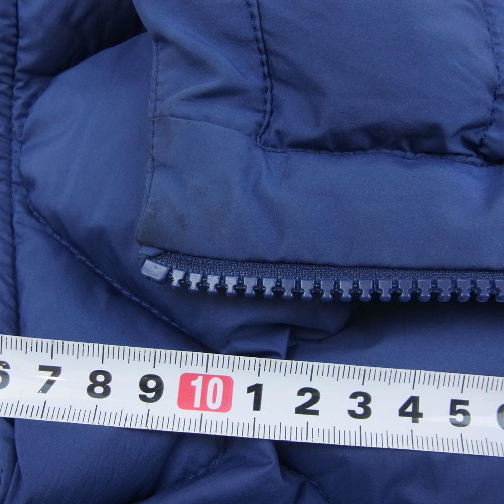 MONCLER モンクレール 22SS BROCH フード付き ライト ダウンベスト ブルー系 4【中古】