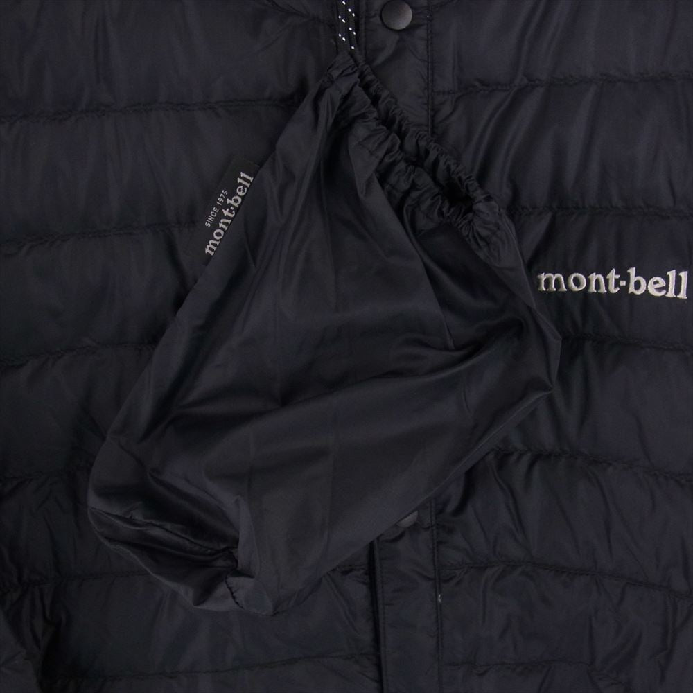 mont-bell モンベル 1101503 スペリオ ダウン ラウンド ネック インナー ダウン ジャケット ブラック系 XS【中古】