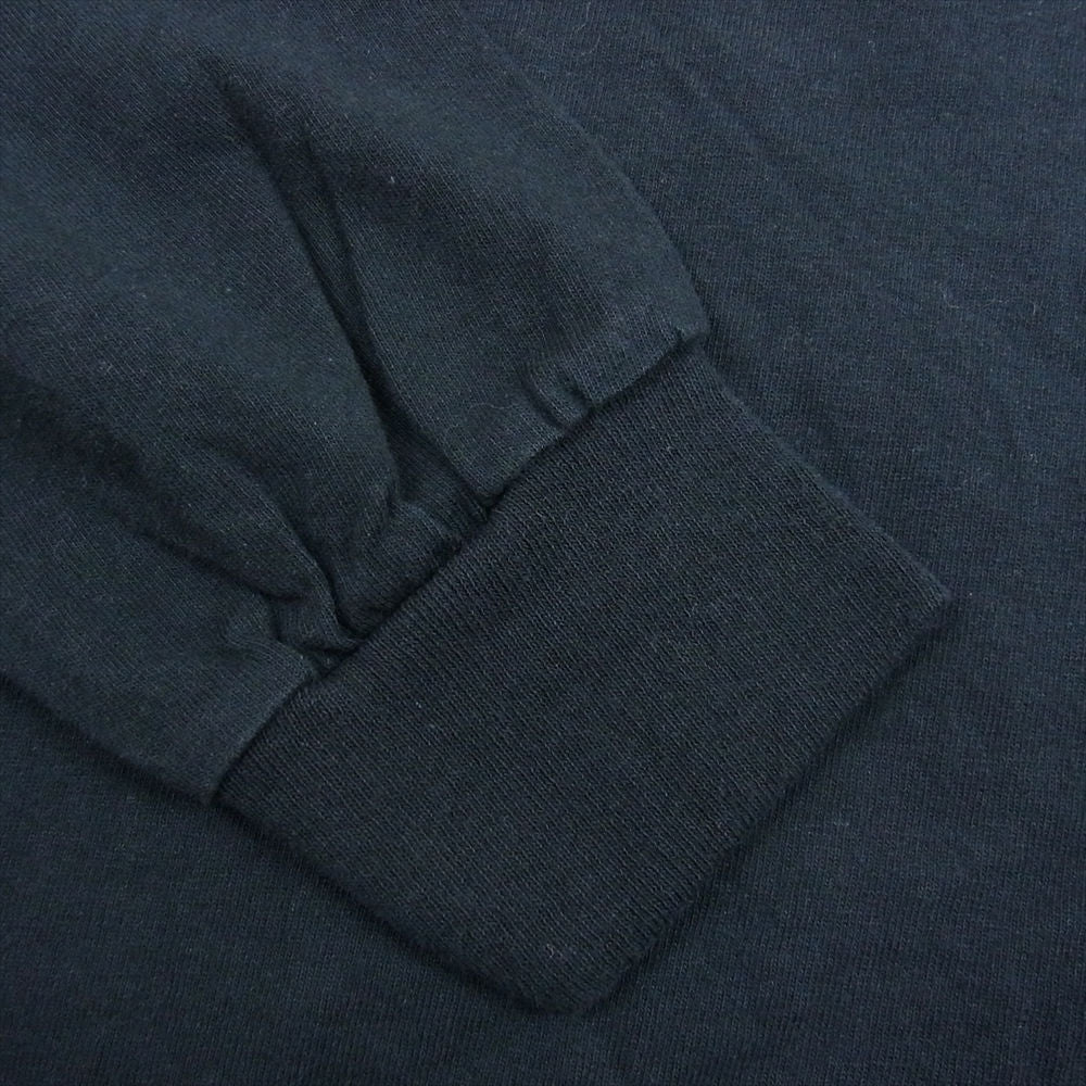 NEIGHBORHOOD ネイバーフッド × ANTI SOCIAL SOCIAL CLUB アンチソーシャルソーシャルクラブ ロゴ プリント ロングスリーブ 長袖 Tシャツ ロンT ブラック系 M【中古】