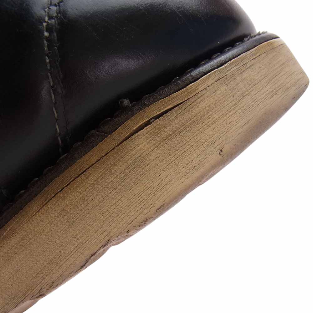 RED WING レッドウィング 8165 四角犬タグ CLASSIC ROUND クラシック ラウンド ワーク ブーツ ブラック系 8D【中古】