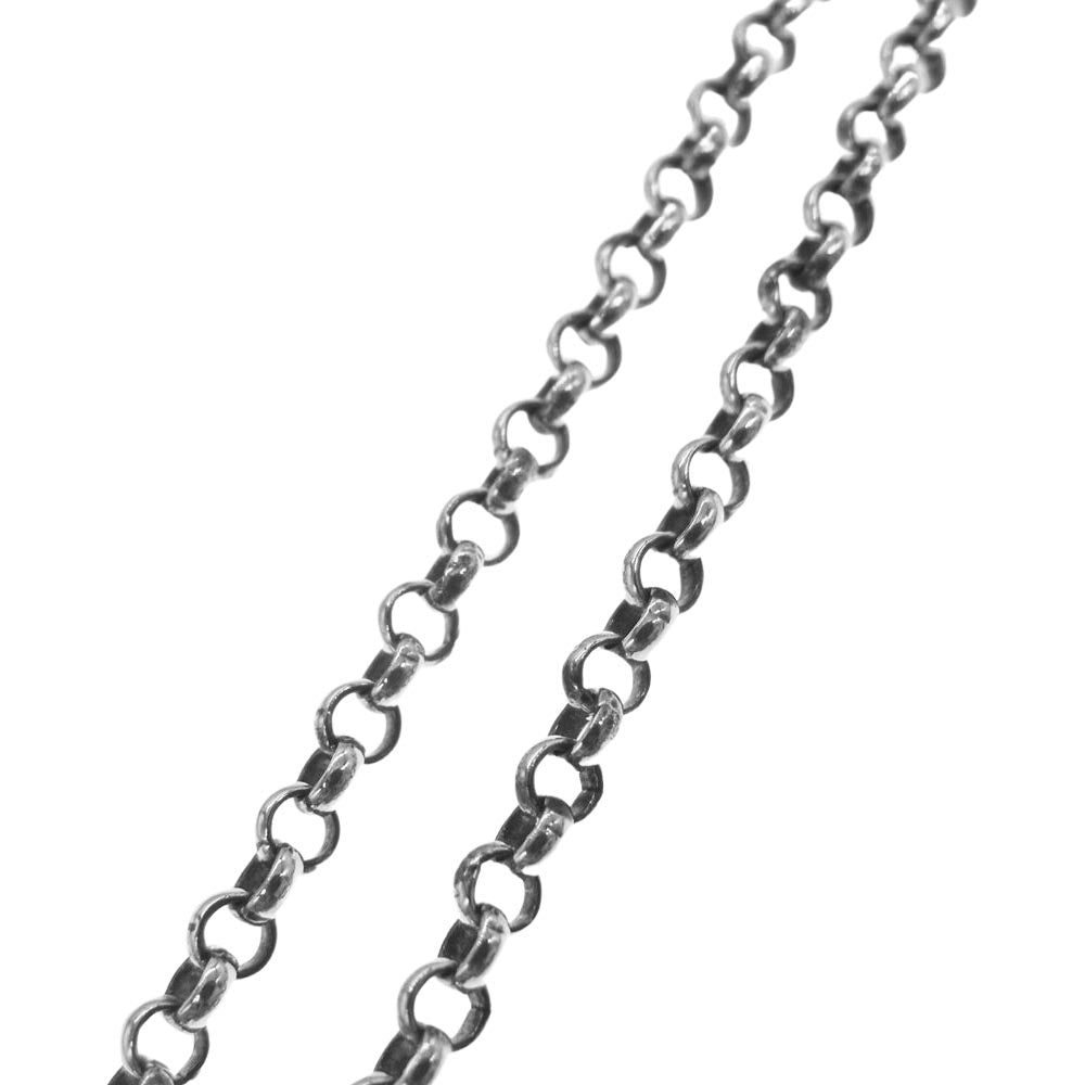 CHROME HEARTS クロムハーツ(原本無) NECKCHAIN R20 ロールチェーン ネックレスチェーン 20インチ シルバー シルバー系【中古】
