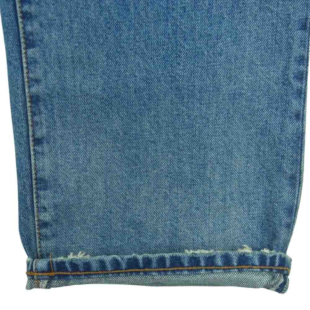 MAISON MARGIELA メゾンマルジェラ 23AW S67LA0027 5 POCKETS PANTS 5ポケット デニム パンツ ジーンズ ユーズド加工 インディゴブルー系 34【美品】【中古】