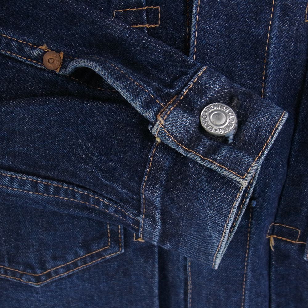 Denime ドゥニーム 2nd type デニム ジャケット インディゴブルー系【中古】