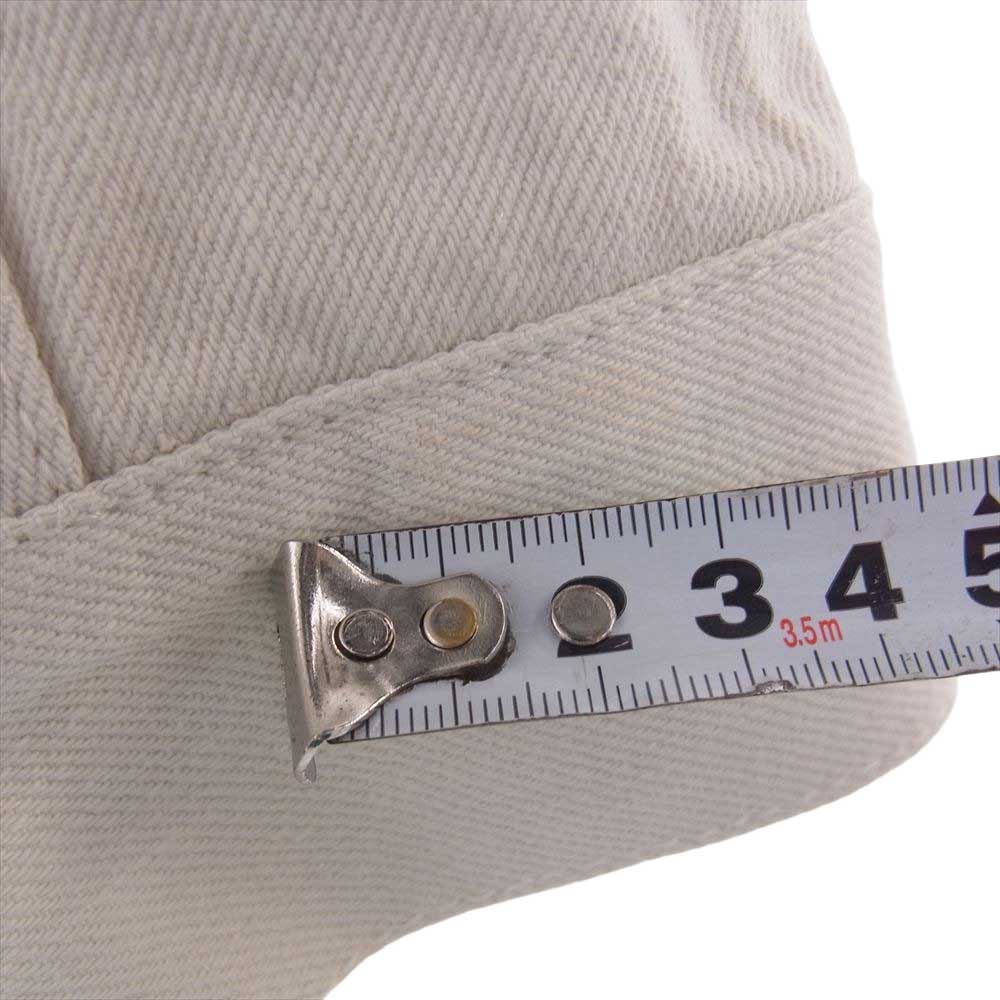 SASAFRAS ササフラス GARDENER JACKET ガーデナー デニム ジャケット ホワイト オフホワイト系 M【中古】